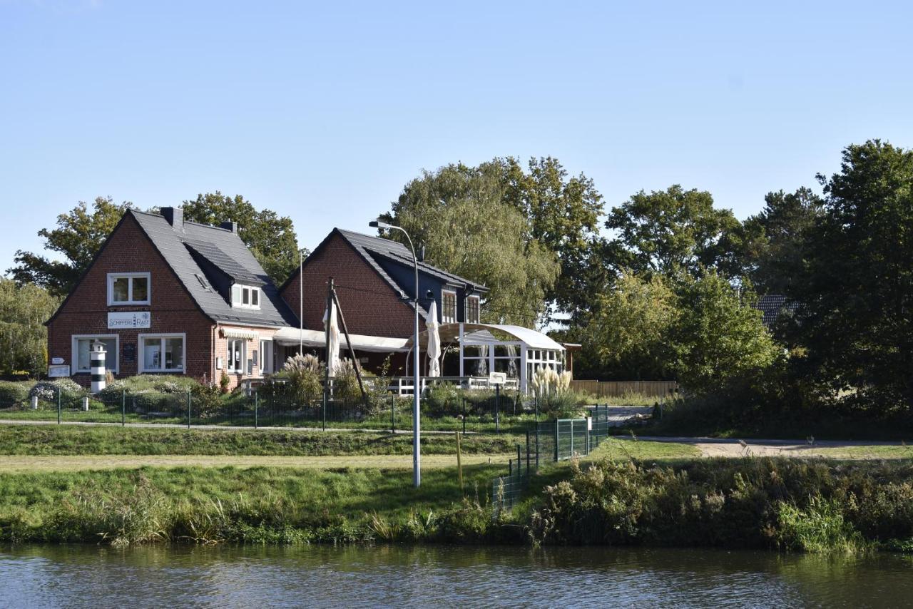 Pension Zur Schleuse Garni Am Elbe Luebeck - Kanal In Witzeeze Εξωτερικό φωτογραφία