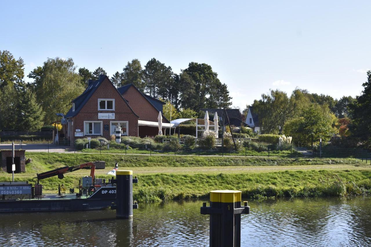 Pension Zur Schleuse Garni Am Elbe Luebeck - Kanal In Witzeeze Εξωτερικό φωτογραφία